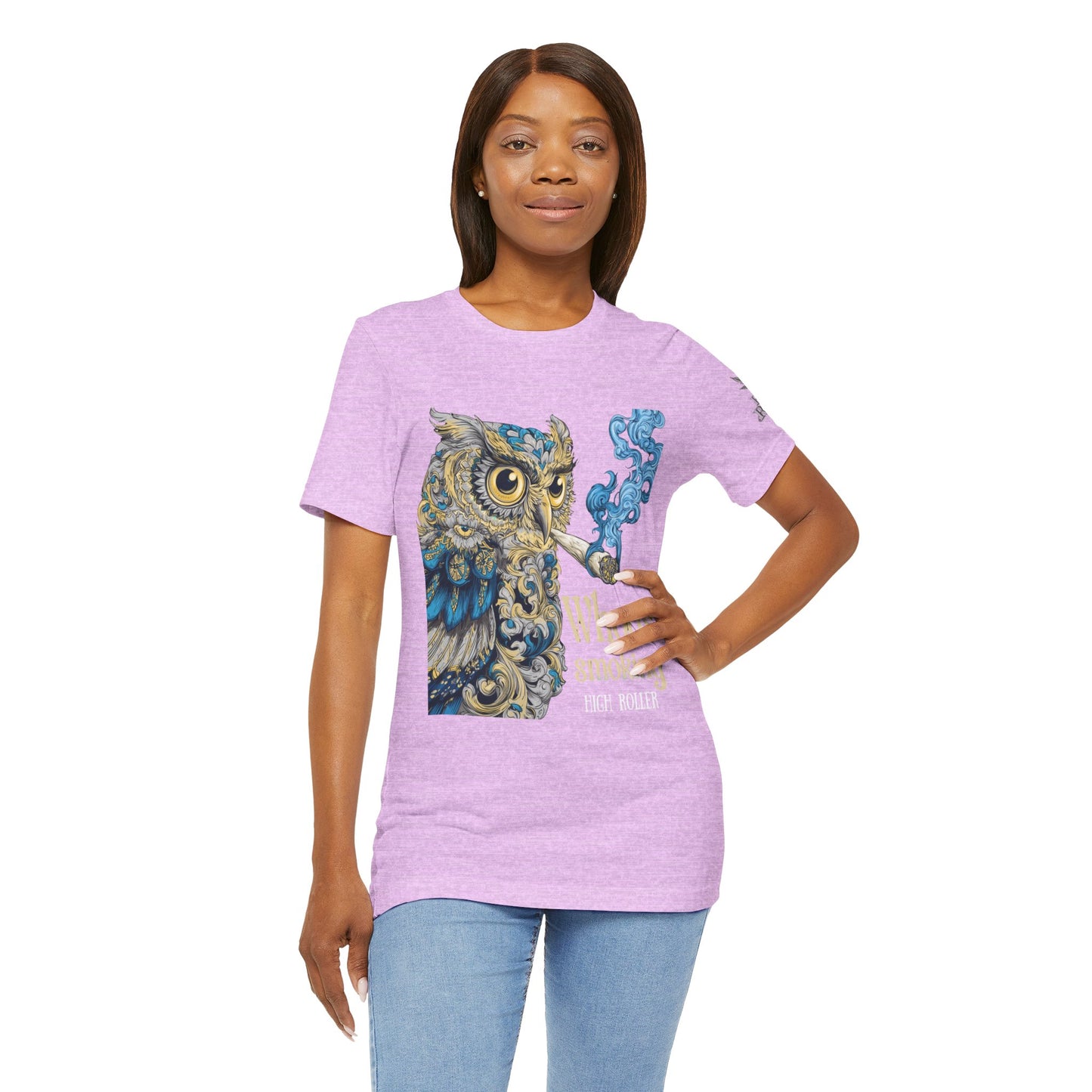 WHOOS SMOKING™ | PREMIUM WISDOM CANNABIS TEE