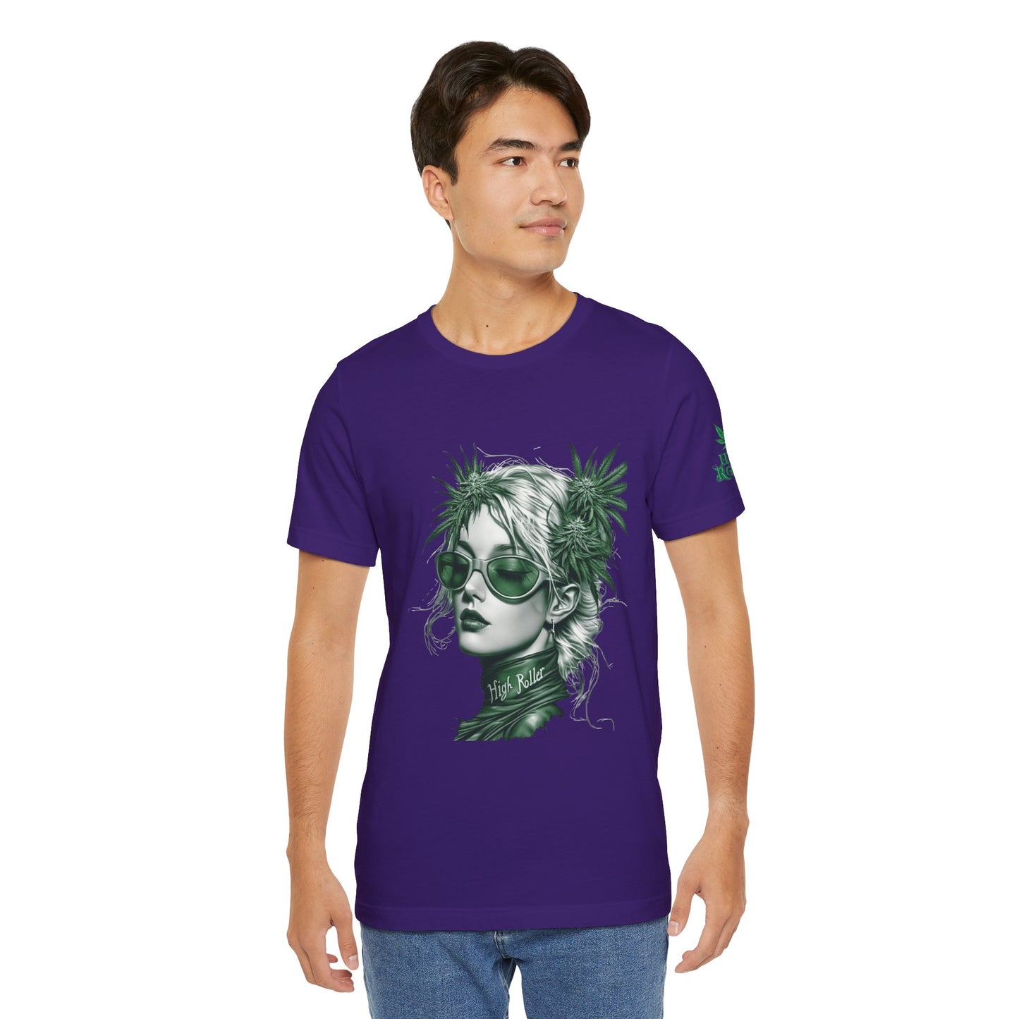 HIGH ROLLER CANNABIS GODDESS T-SHIRT