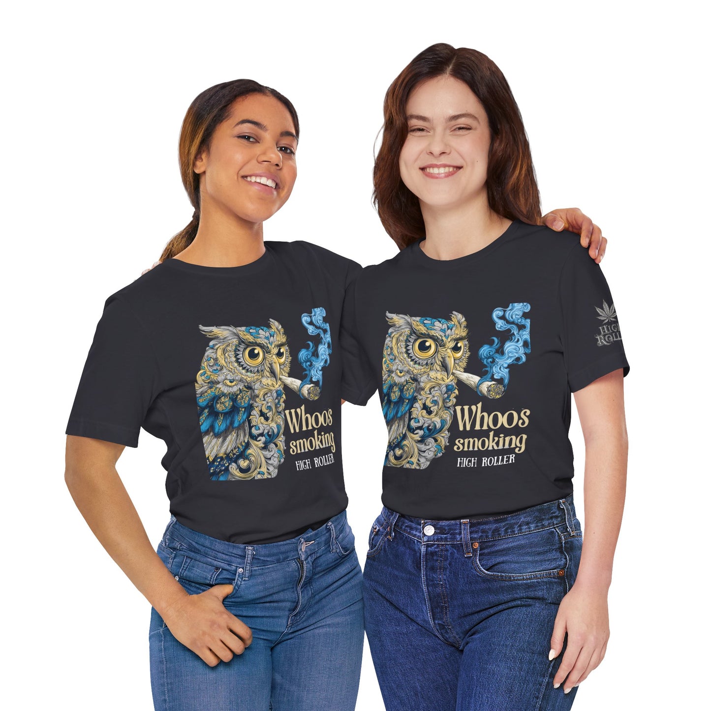 WHOOS SMOKING™ | PREMIUM WISDOM CANNABIS TEE