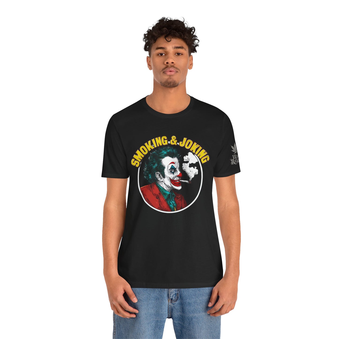 SMOKING & JOKING™ | PREMIUM DARK HUMOR CANNABIS TEE