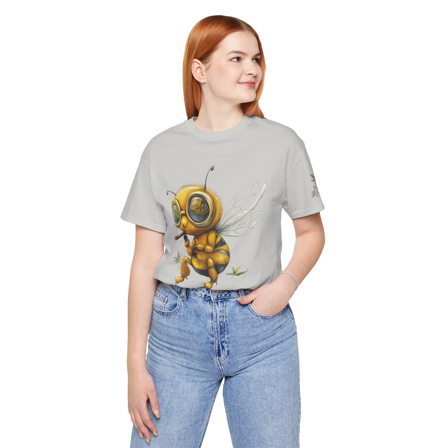 Could I BEE Any Higher - Funny Cannabis Bee 420 Unisex T-Shirt"
