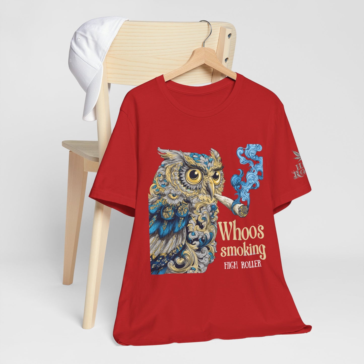 WHOOS SMOKING™ | PREMIUM WISDOM CANNABIS TEE