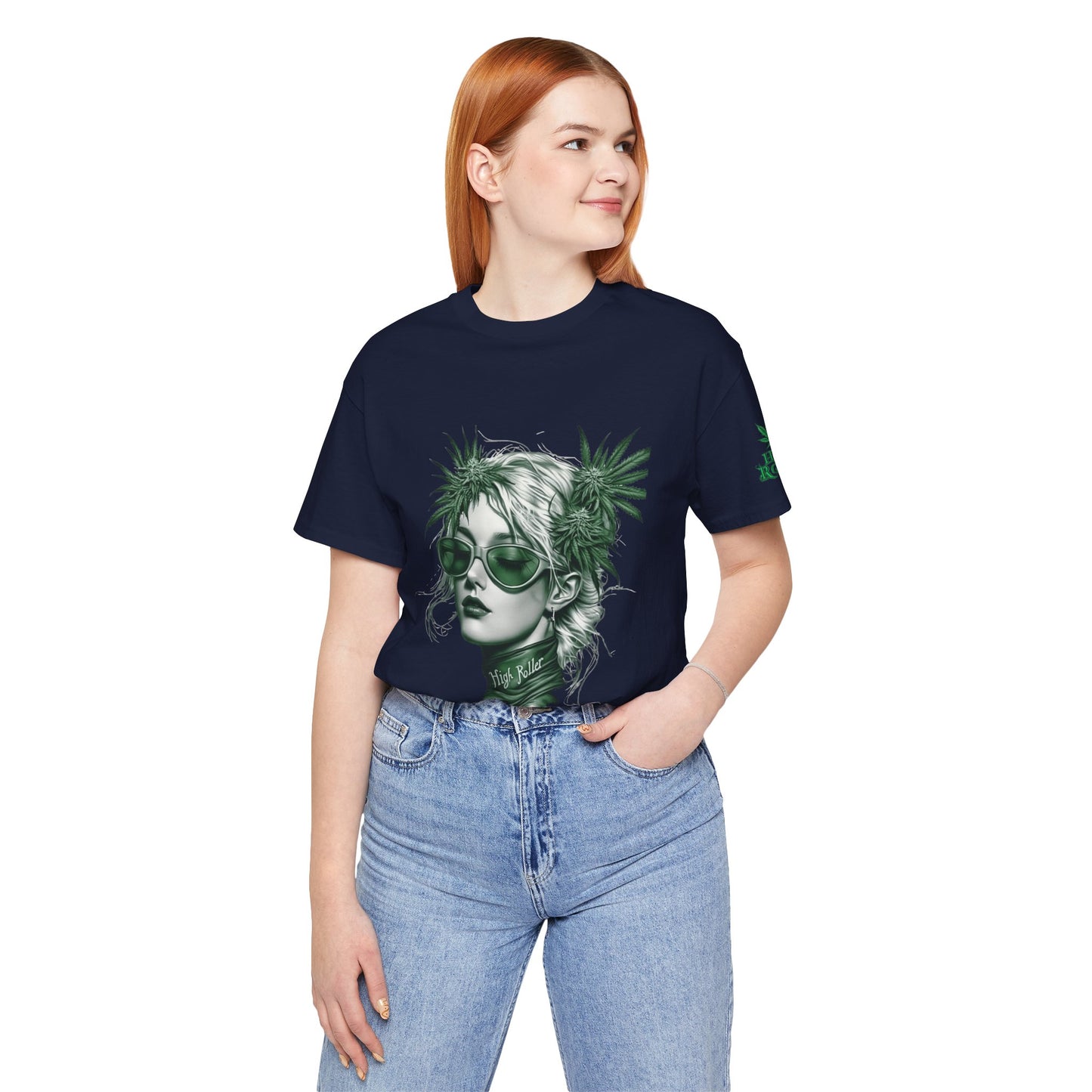 HIGH ROLLER CANNABIS GODDESS T-SHIRT