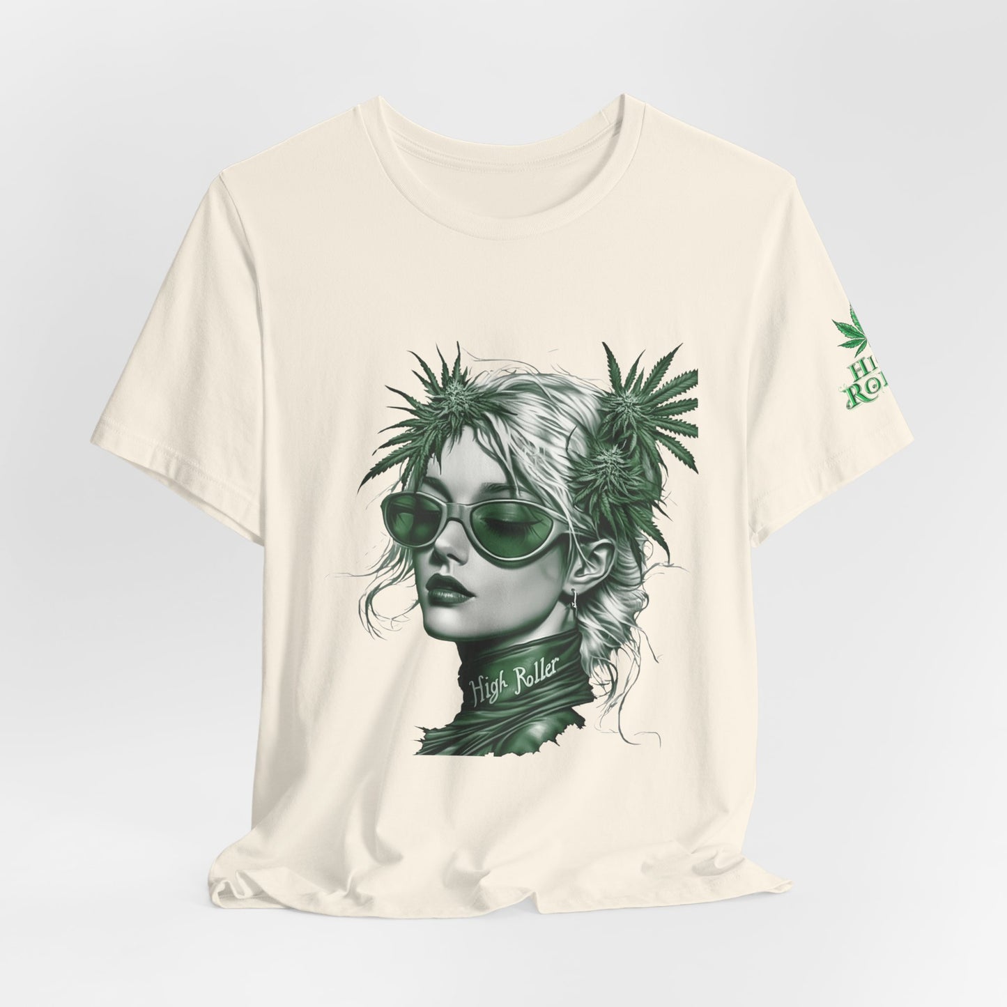 HIGH ROLLER CANNABIS GODDESS T-SHIRT