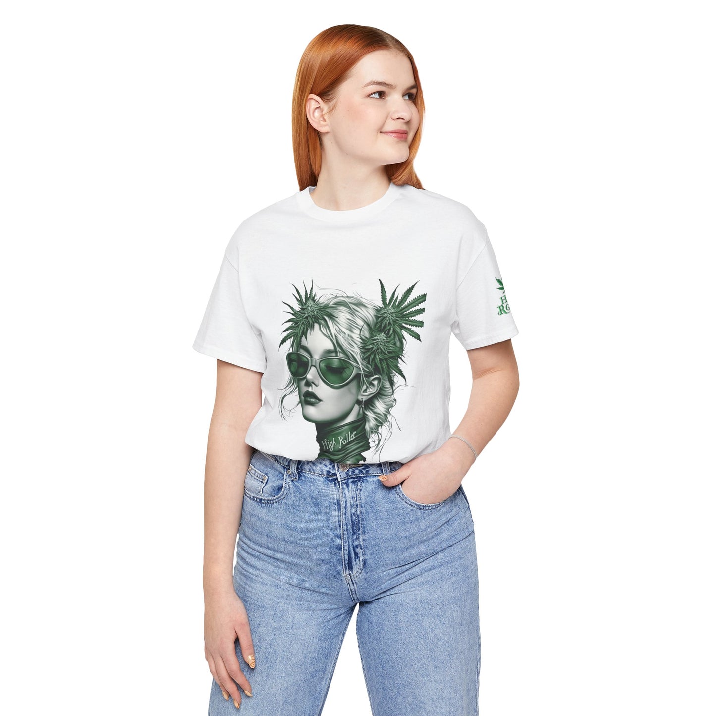 HIGH ROLLER CANNABIS GODDESS T-SHIRT
