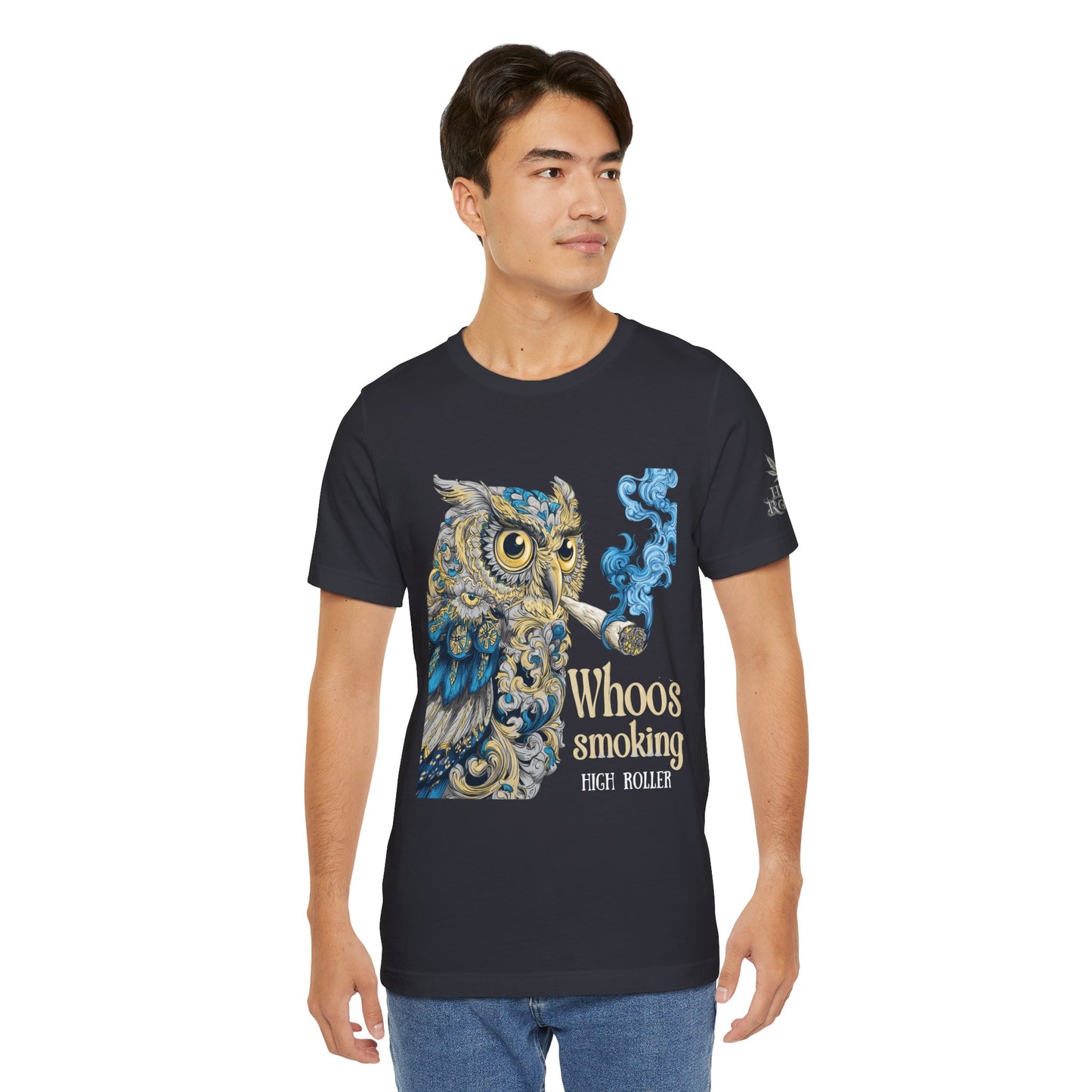 WHOOS SMOKING™ | PREMIUM WISDOM CANNABIS TEE