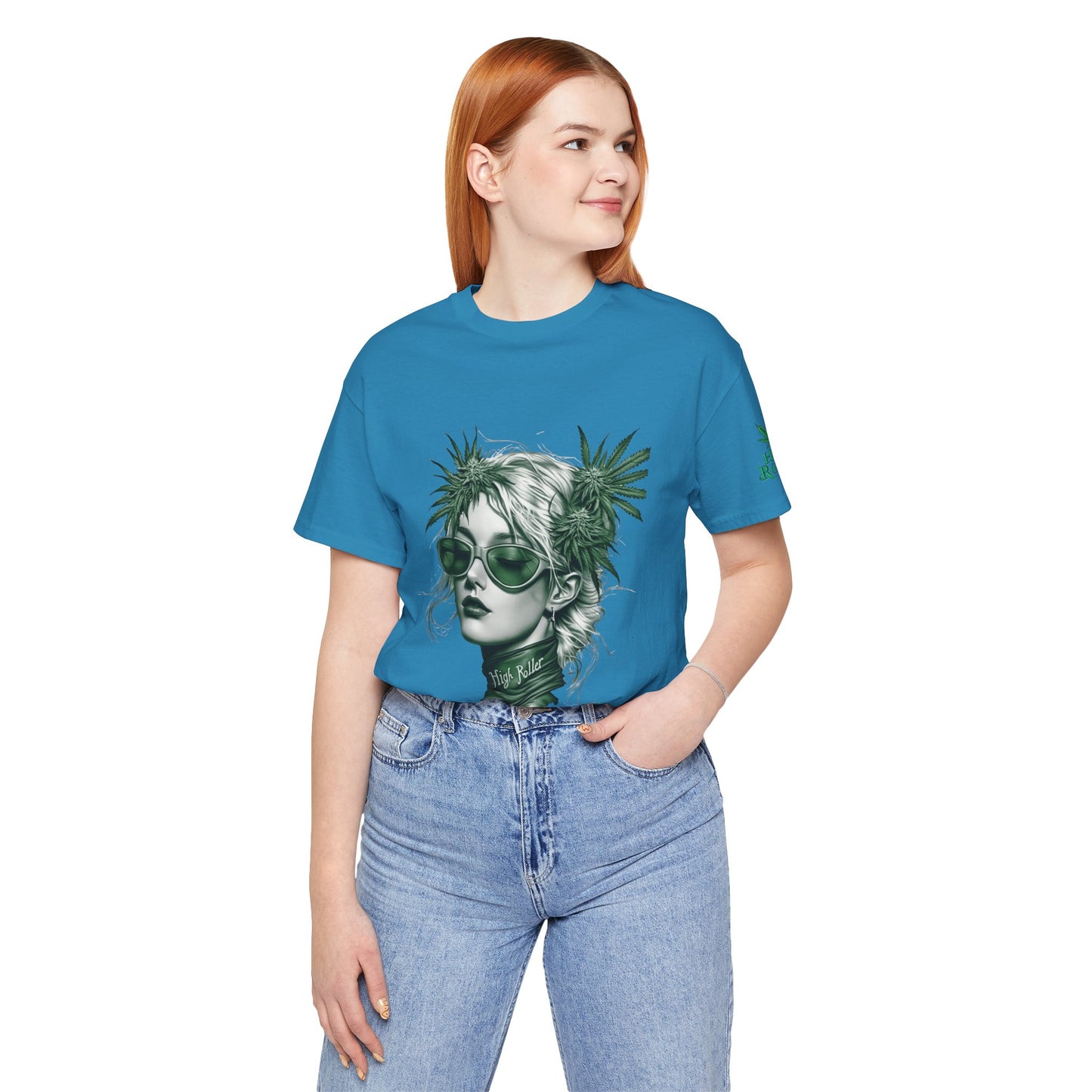 HIGH ROLLER CANNABIS GODDESS T-SHIRT