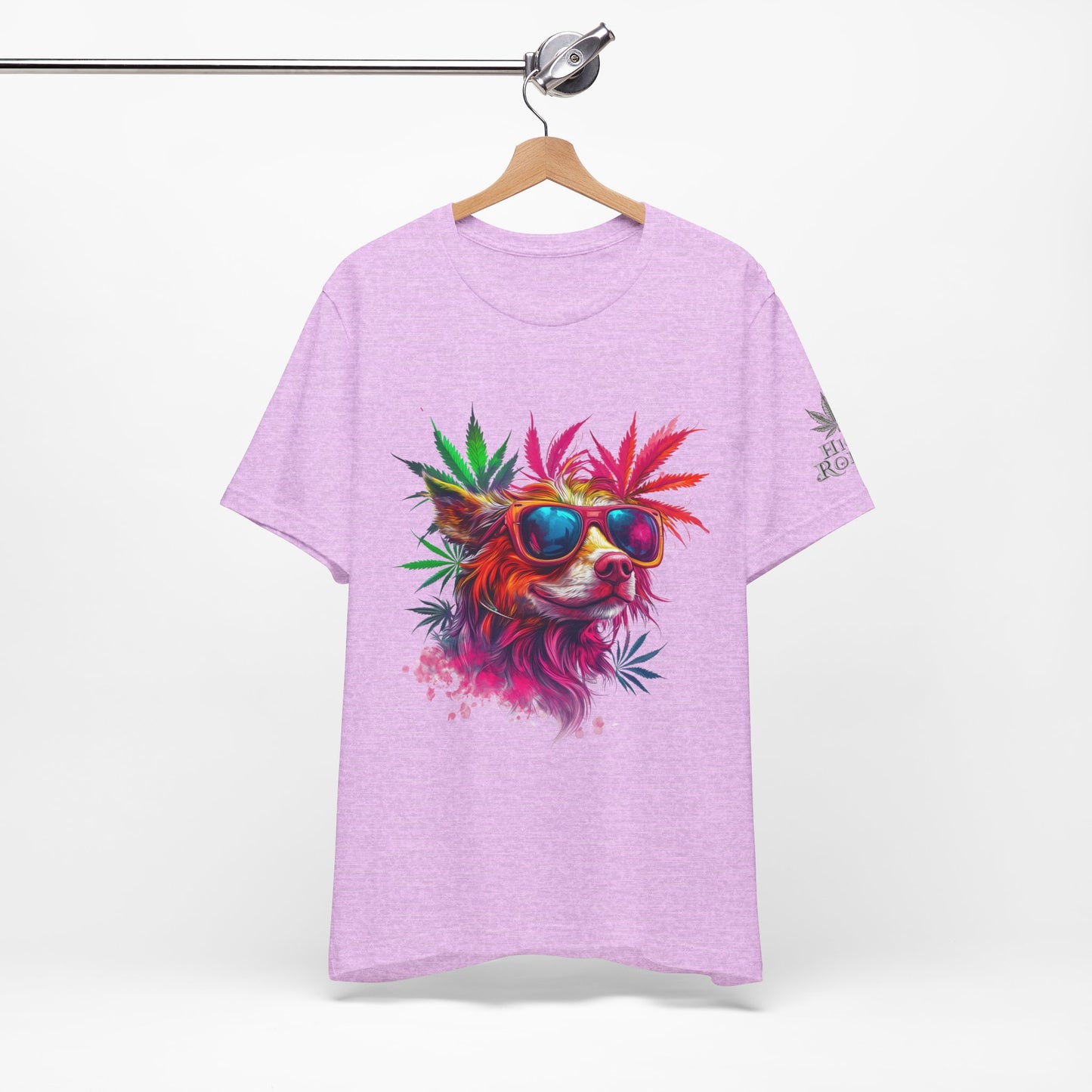 PSYCHEDELIC CANNABIS DOG™ | PREMIUM TRIPPY ART TEE