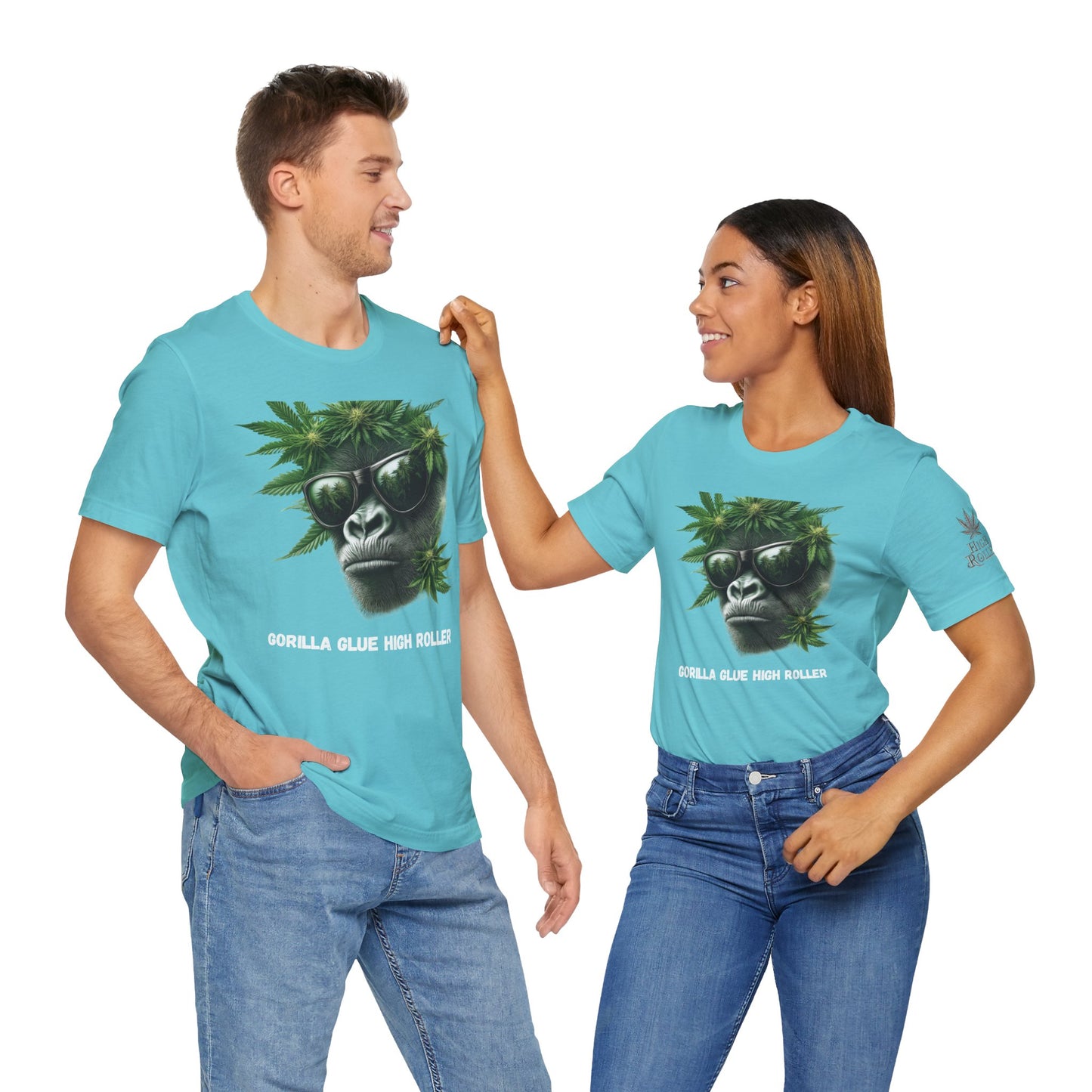 Gorilla Glue Cannabis Tee - Strain Culture Art Design | High Roller