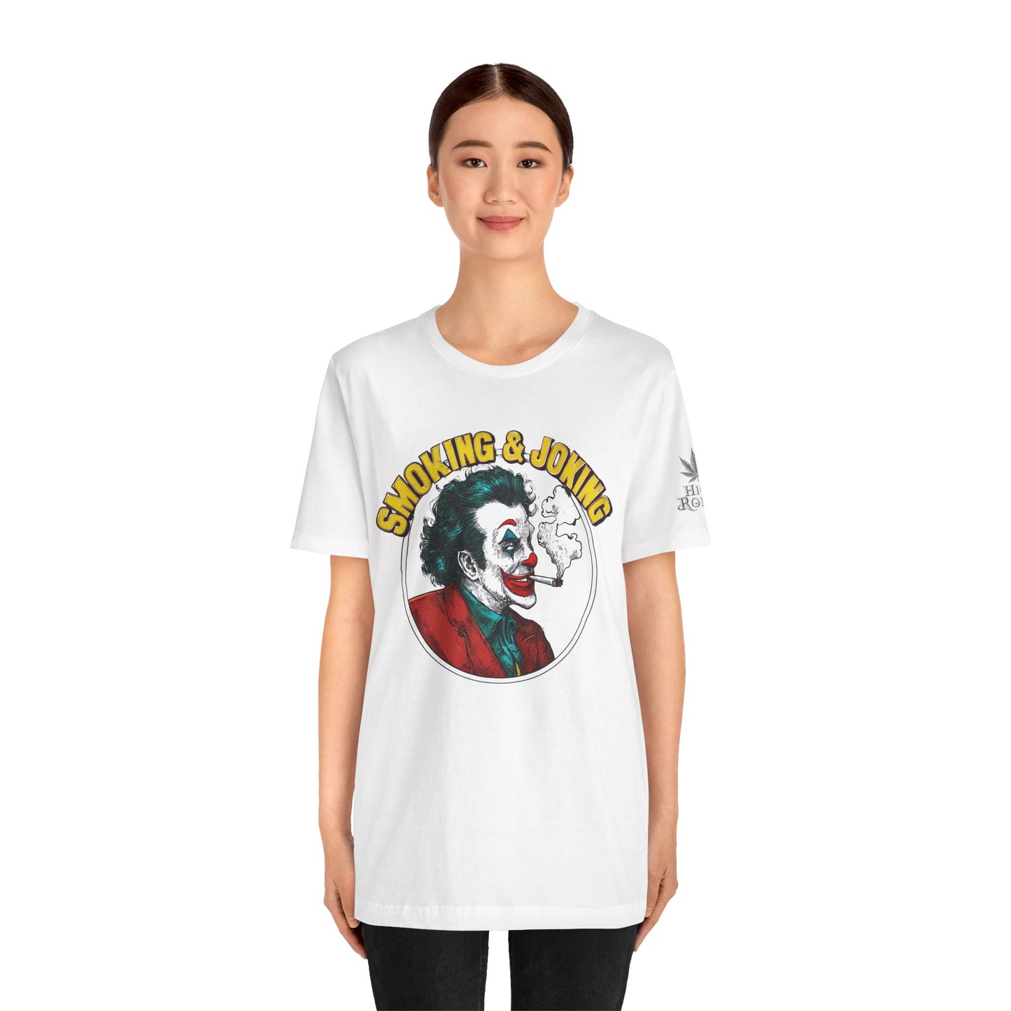 SMOKING & JOKING™ | PREMIUM DARK HUMOR CANNABIS TEE