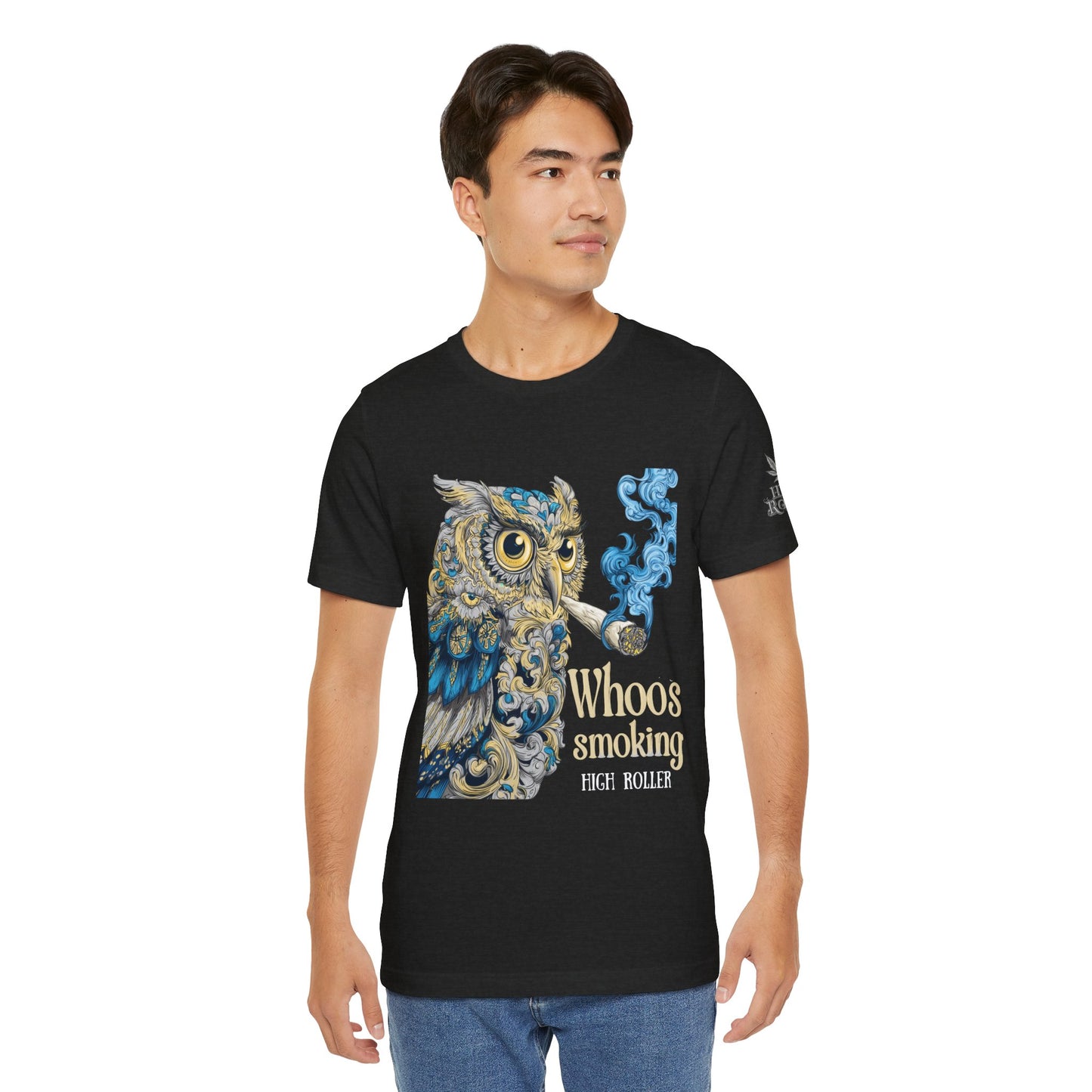 WHOOS SMOKING™ | PREMIUM WISDOM CANNABIS TEE