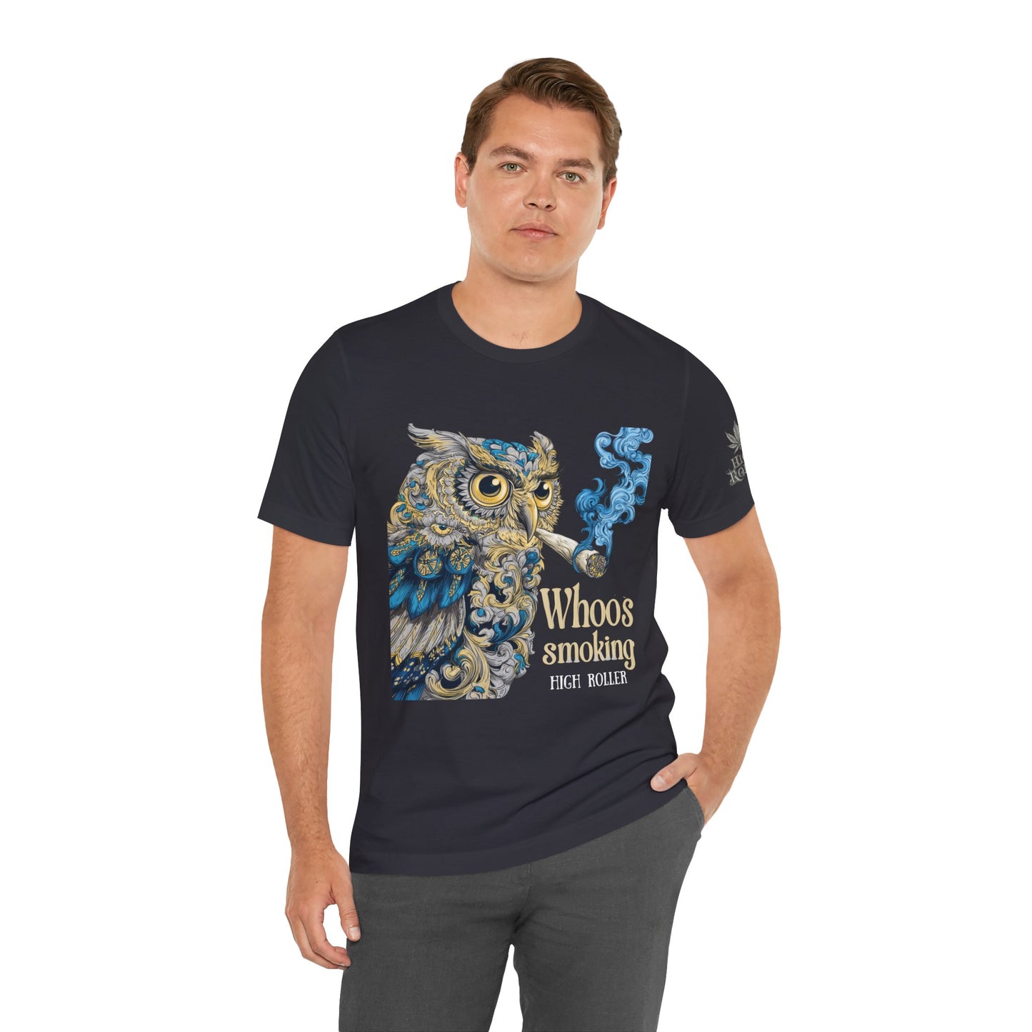 WHOOS SMOKING™ | PREMIUM WISDOM CANNABIS TEE