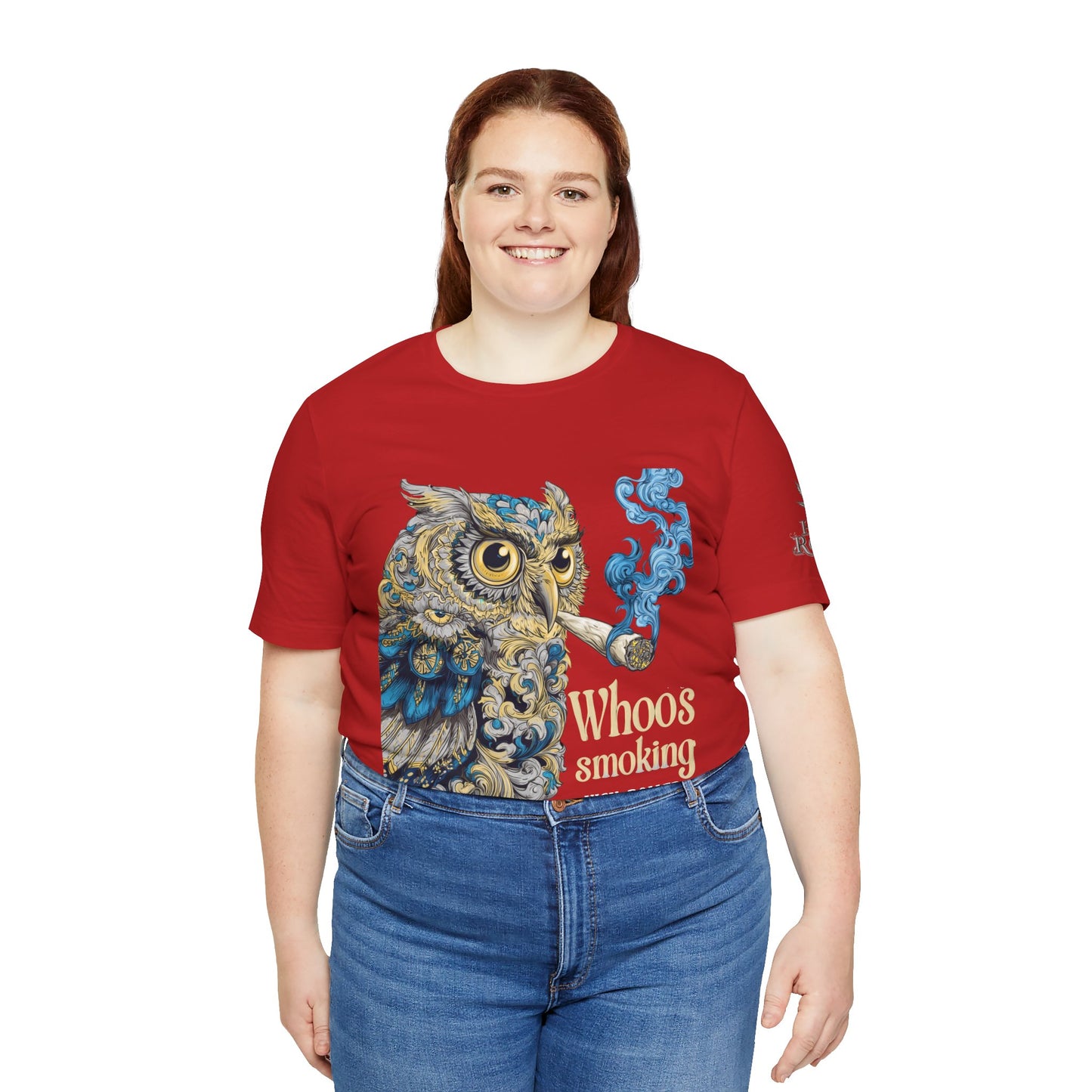WHOOS SMOKING™ | PREMIUM WISDOM CANNABIS TEE