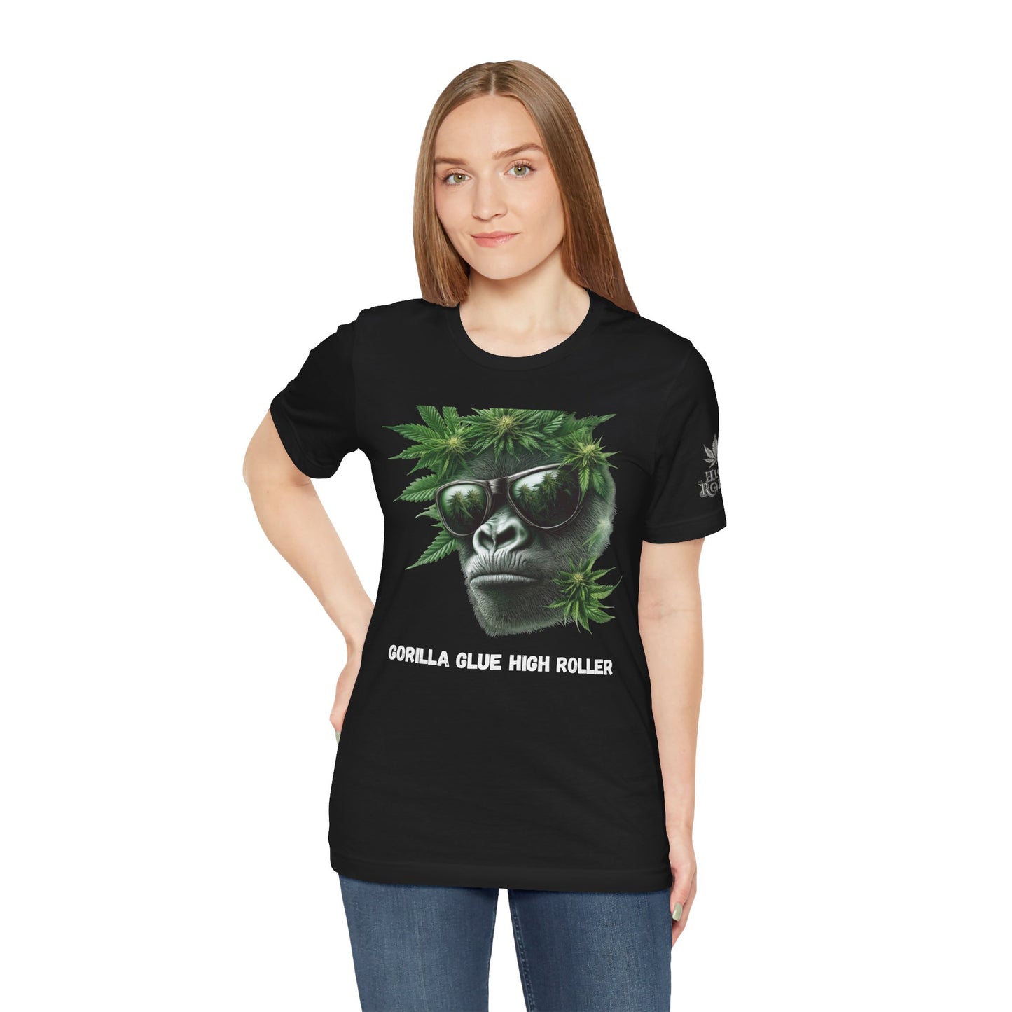 Gorilla Glue Cannabis Tee - Strain Culture Art Design | High Roller