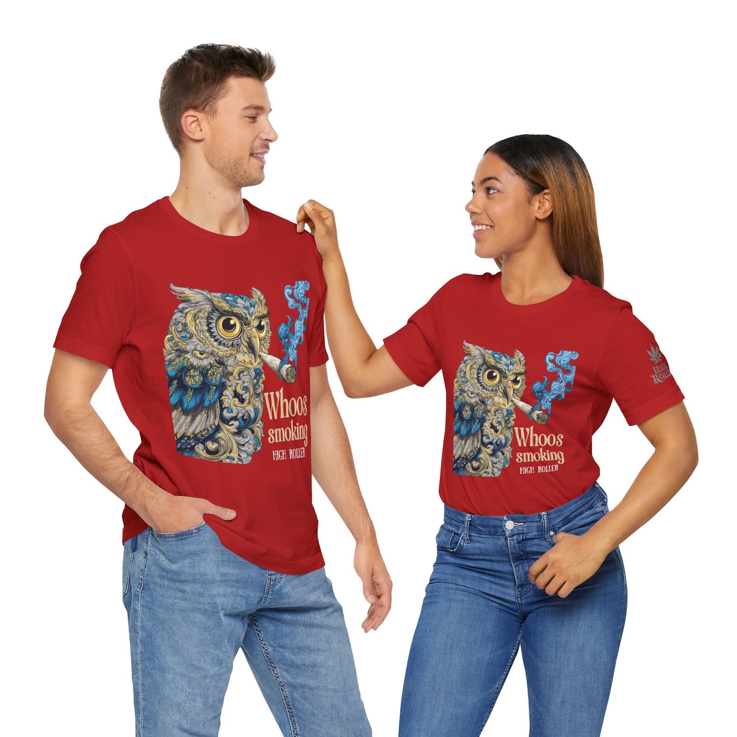 WHOOS SMOKING™ | PREMIUM WISDOM CANNABIS TEE