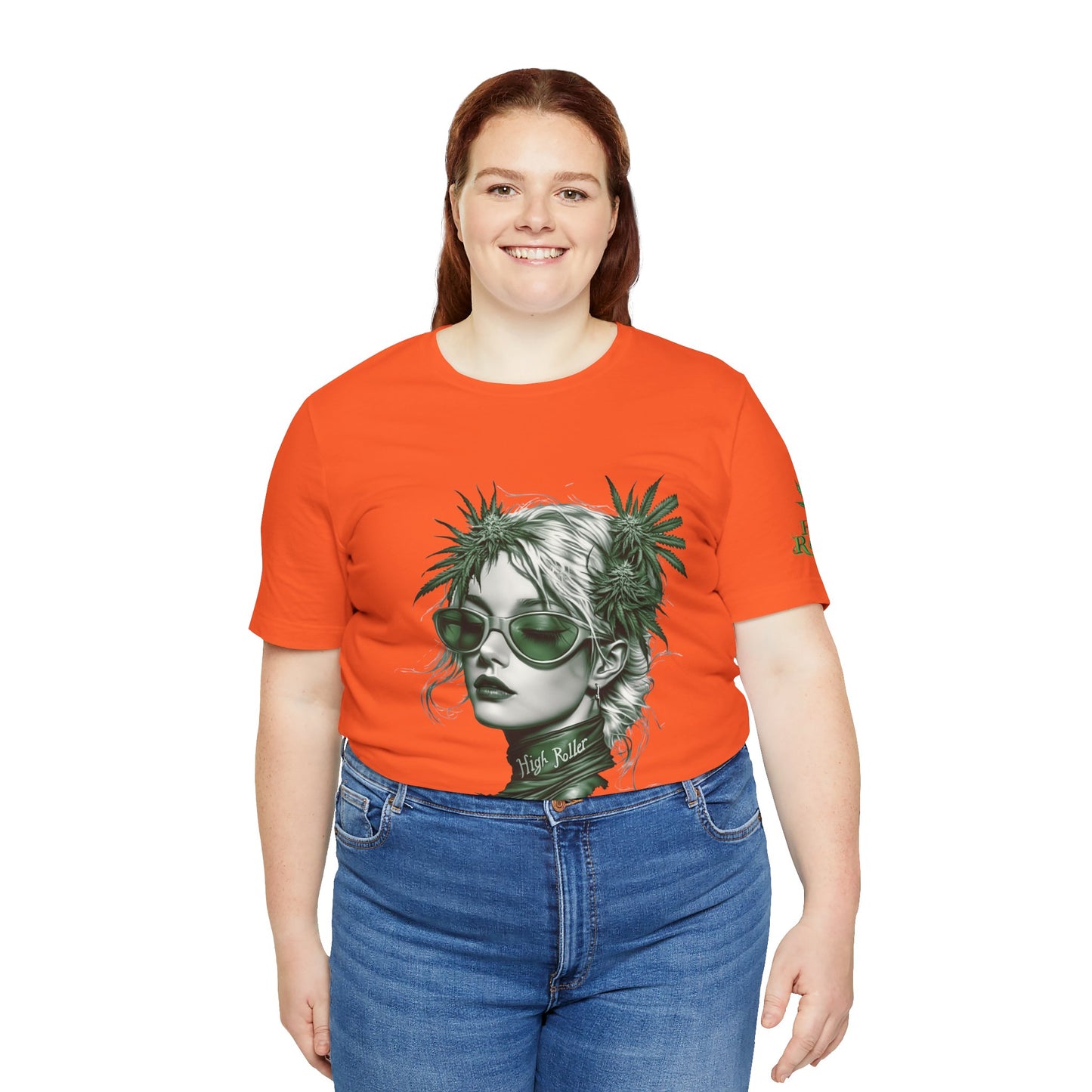 HIGH ROLLER CANNABIS GODDESS T-SHIRT