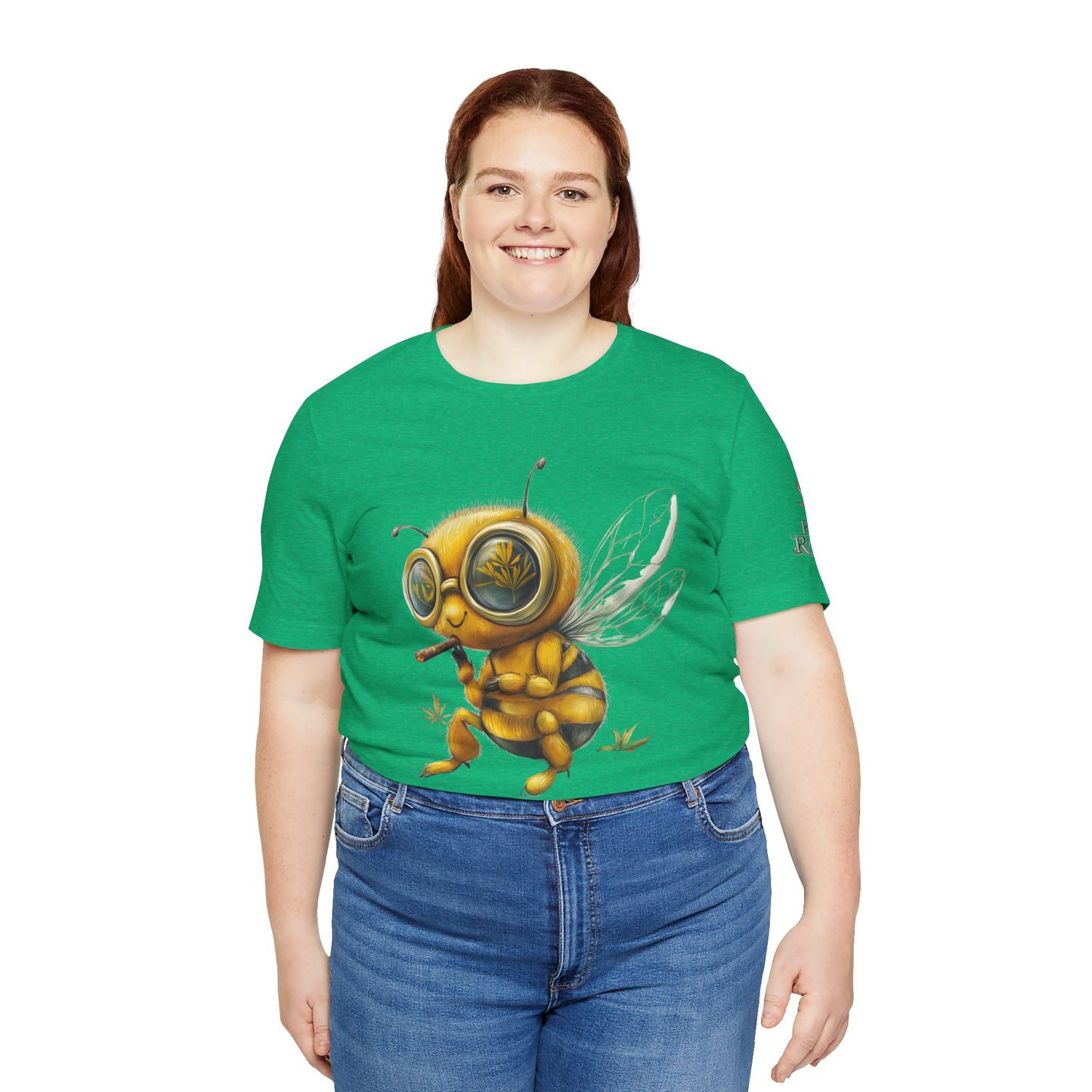 Could I BEE Any Higher - Funny Cannabis Bee 420 Unisex T-Shirt"