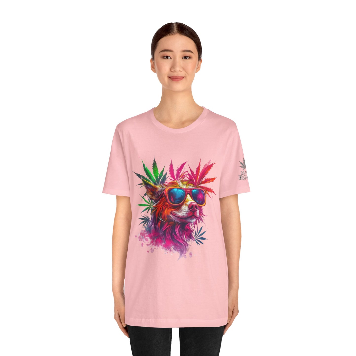 PSYCHEDELIC CANNABIS DOG™ | PREMIUM TRIPPY ART TEE