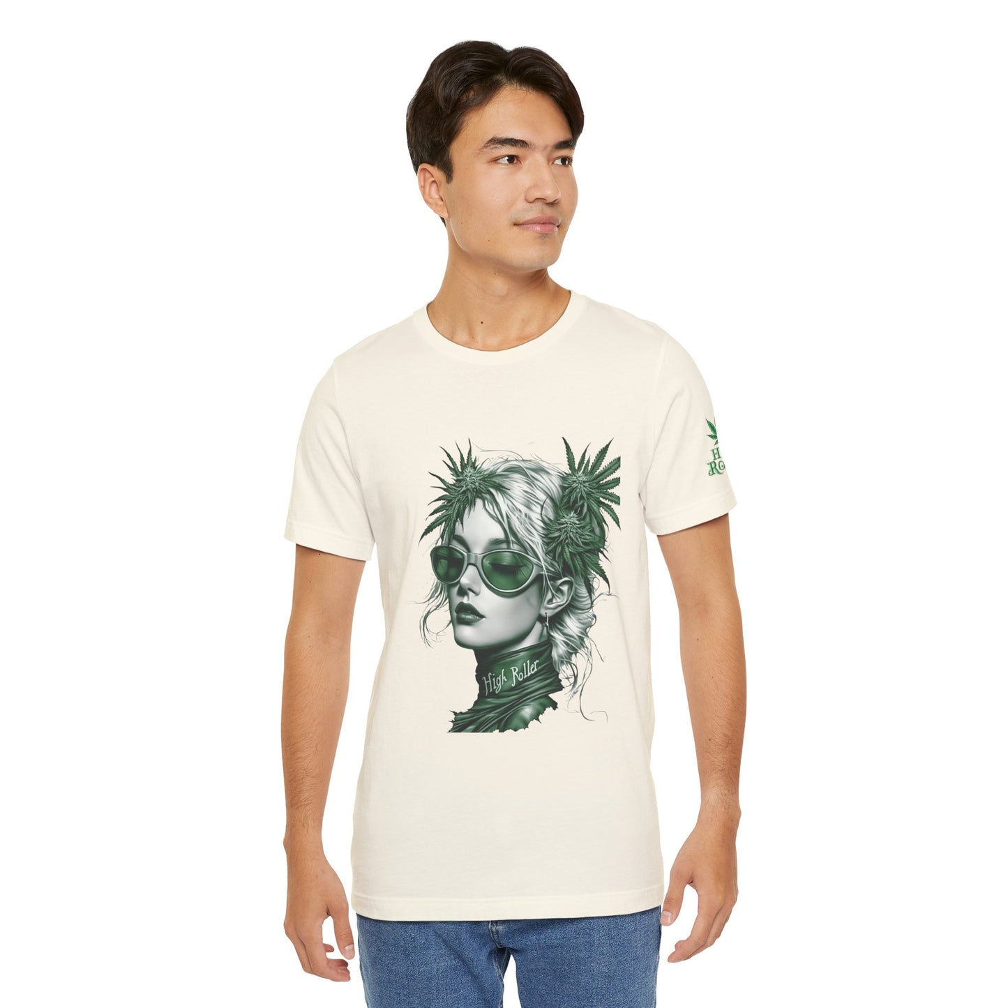 HIGH ROLLER CANNABIS GODDESS T-SHIRT