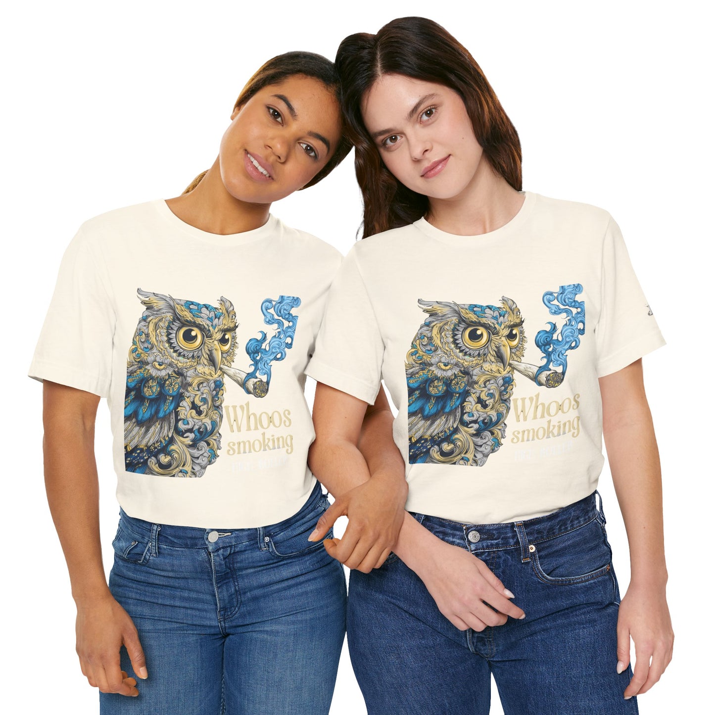 WHOOS SMOKING™ | PREMIUM WISDOM CANNABIS TEE