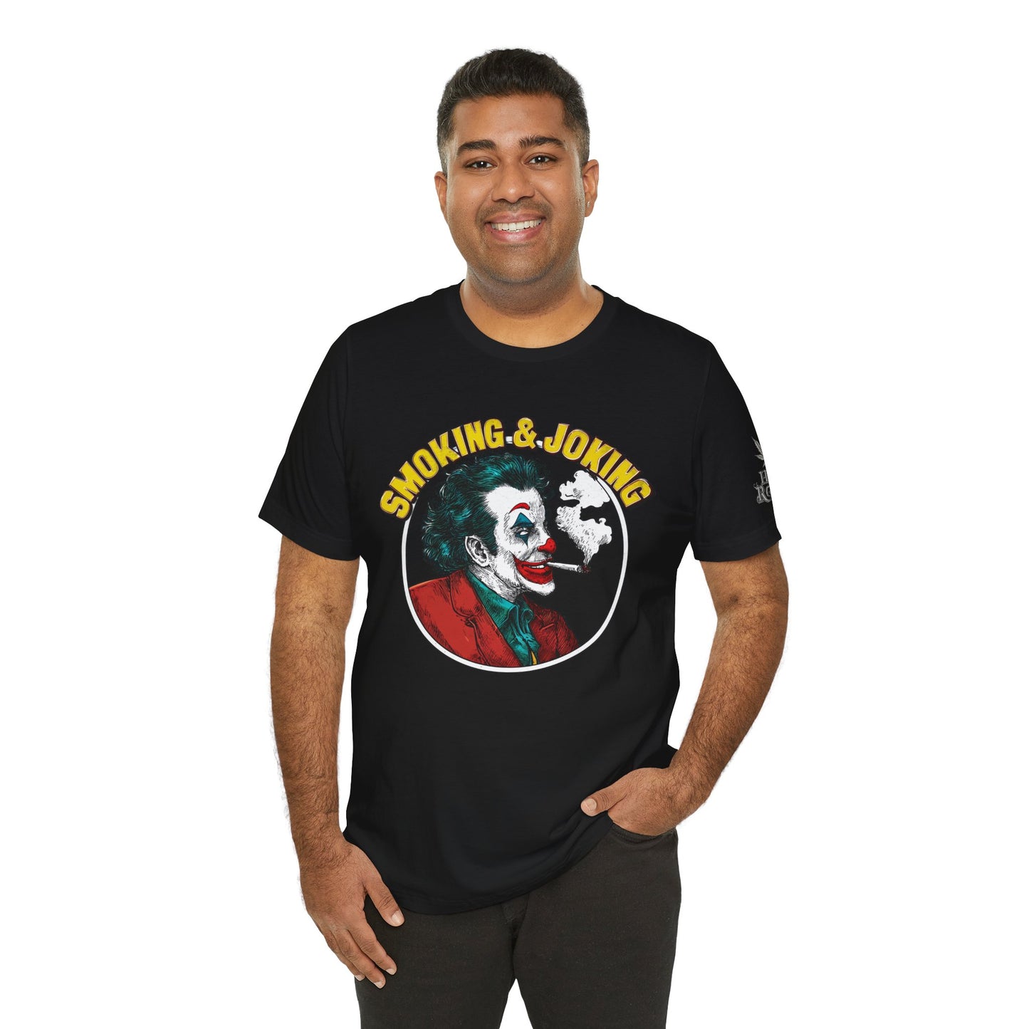 SMOKING & JOKING™ | PREMIUM DARK HUMOR CANNABIS TEE