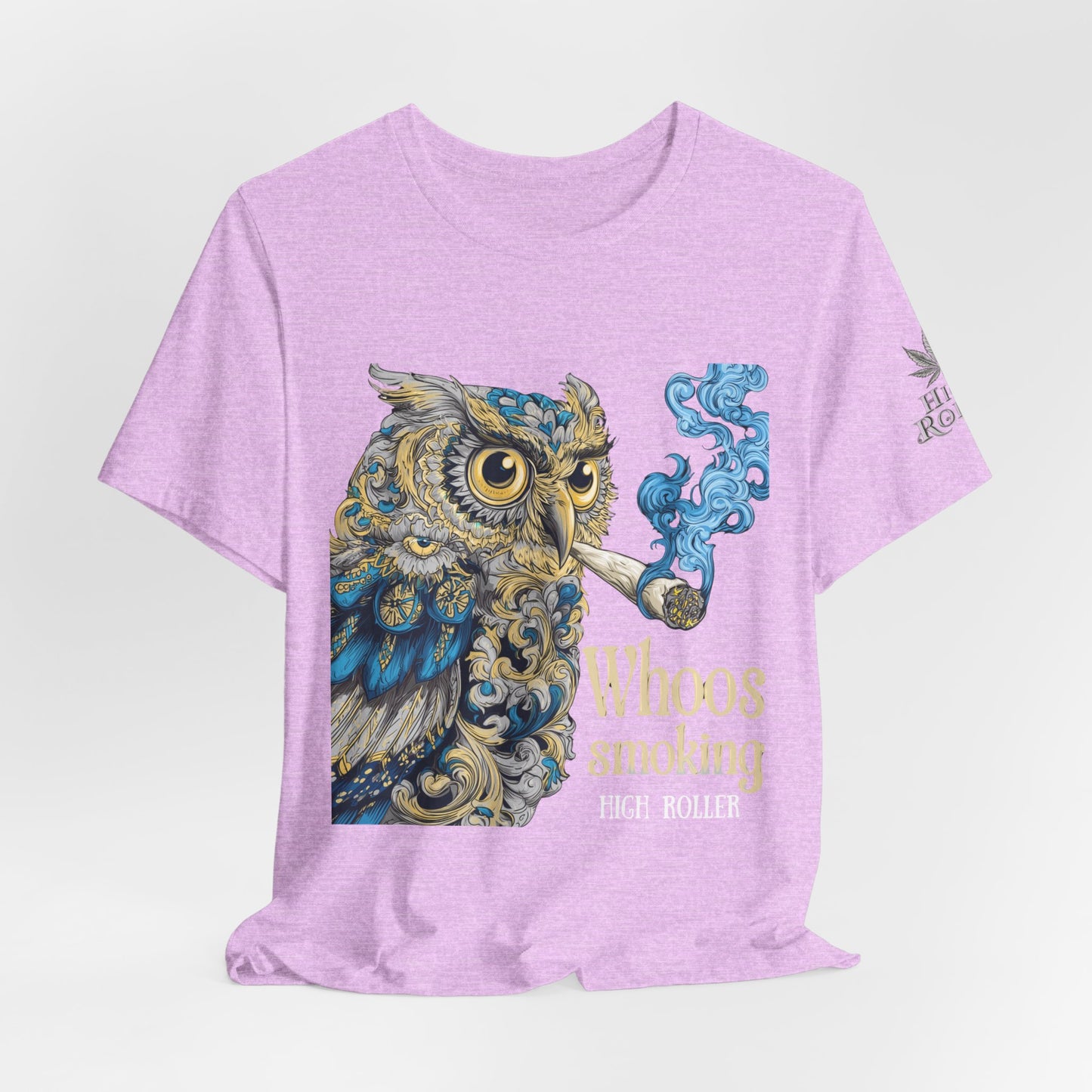 WHOOS SMOKING™ | PREMIUM WISDOM CANNABIS TEE