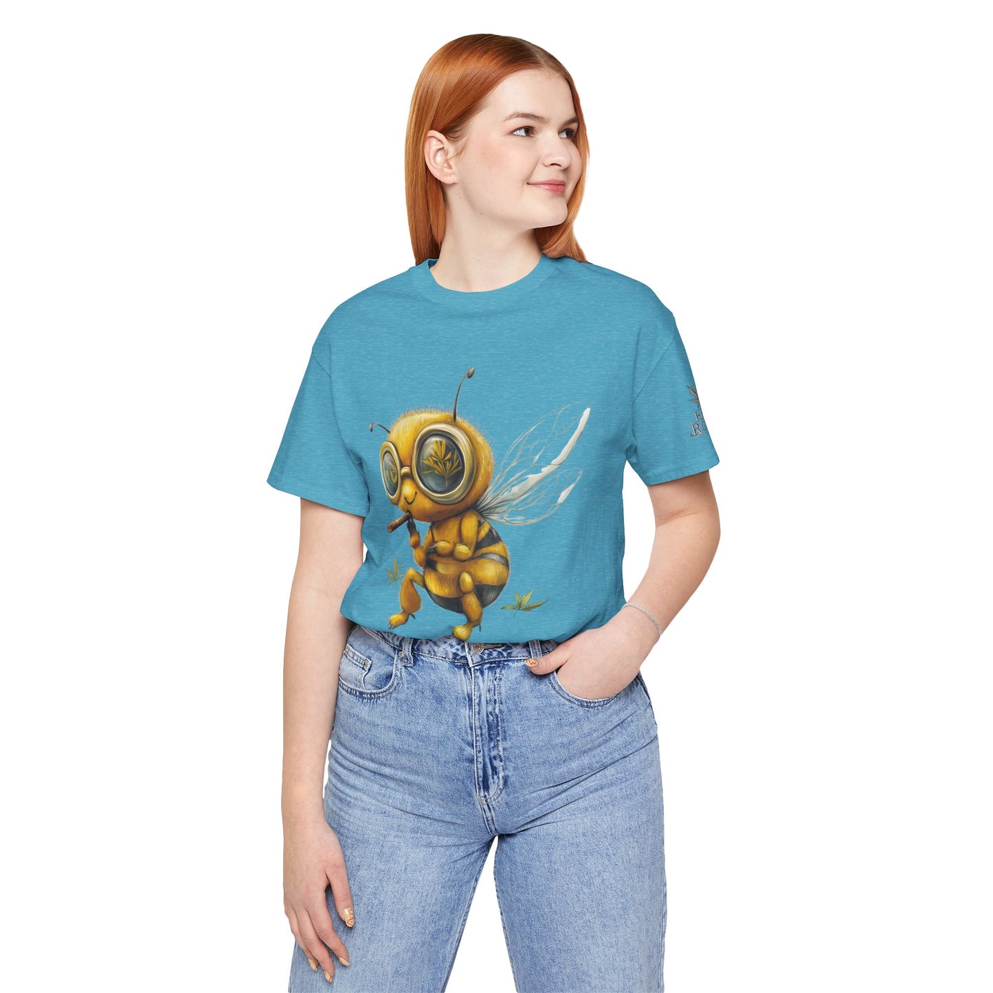 Could I BEE Any Higher - Funny Cannabis Bee 420 Unisex T-Shirt"