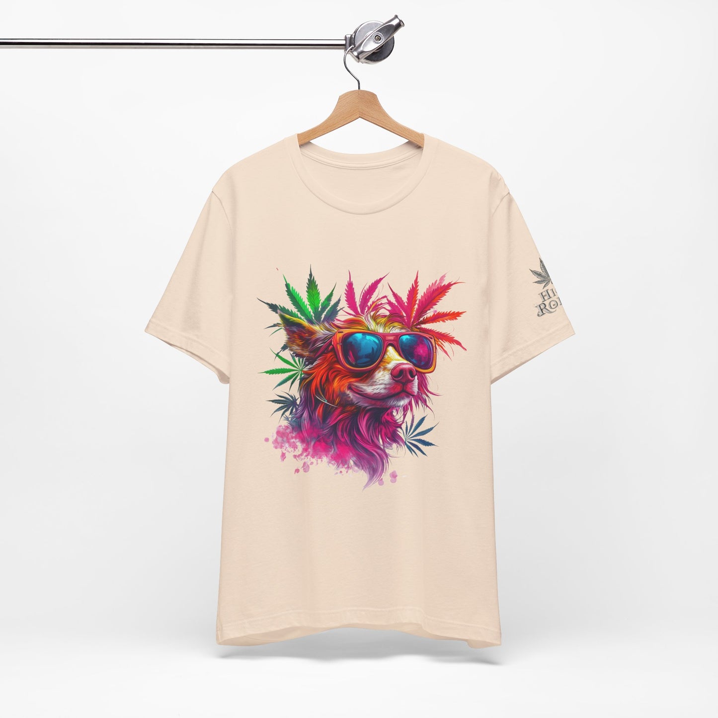 PSYCHEDELIC CANNABIS DOG™ | PREMIUM TRIPPY ART TEE