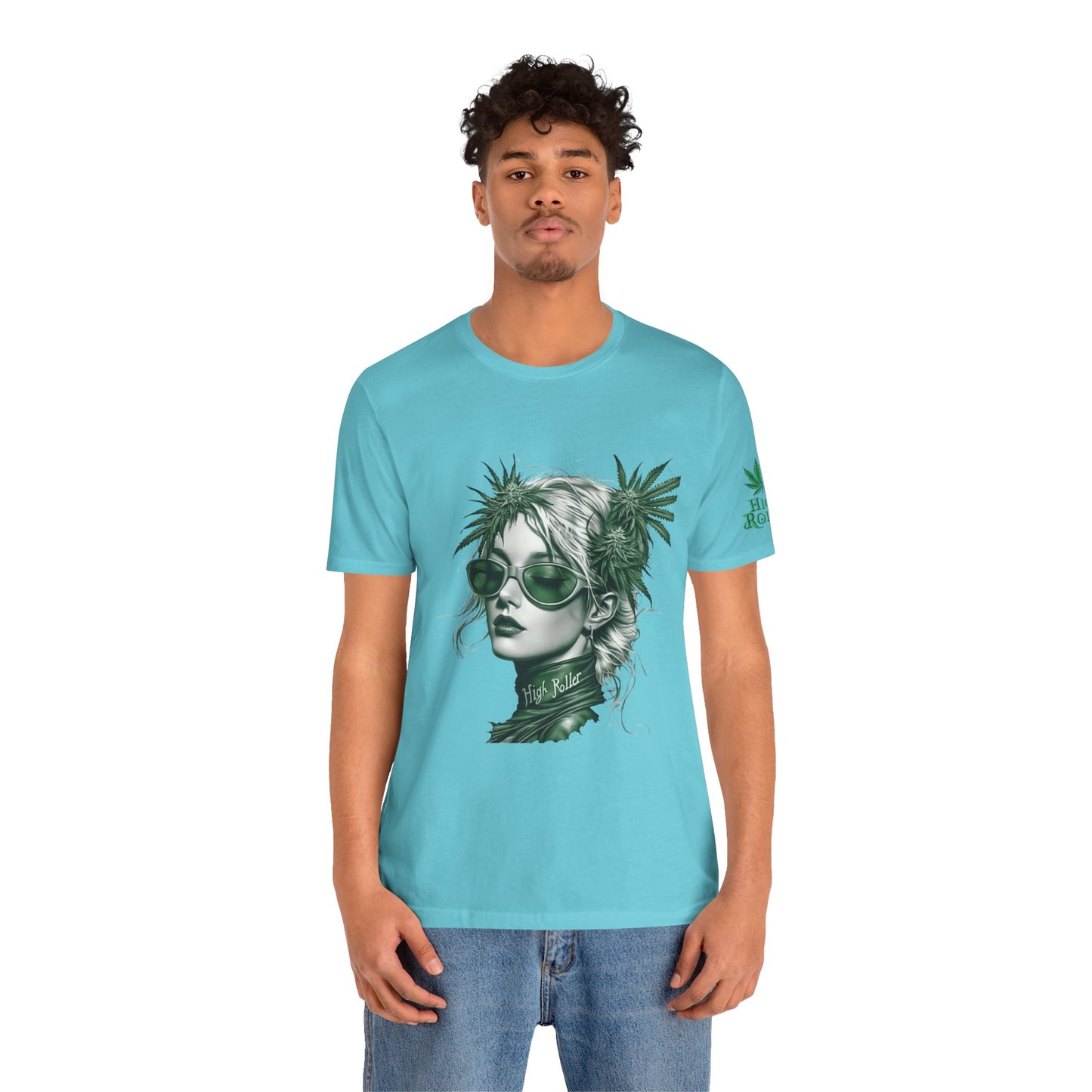 HIGH ROLLER CANNABIS GODDESS T-SHIRT
