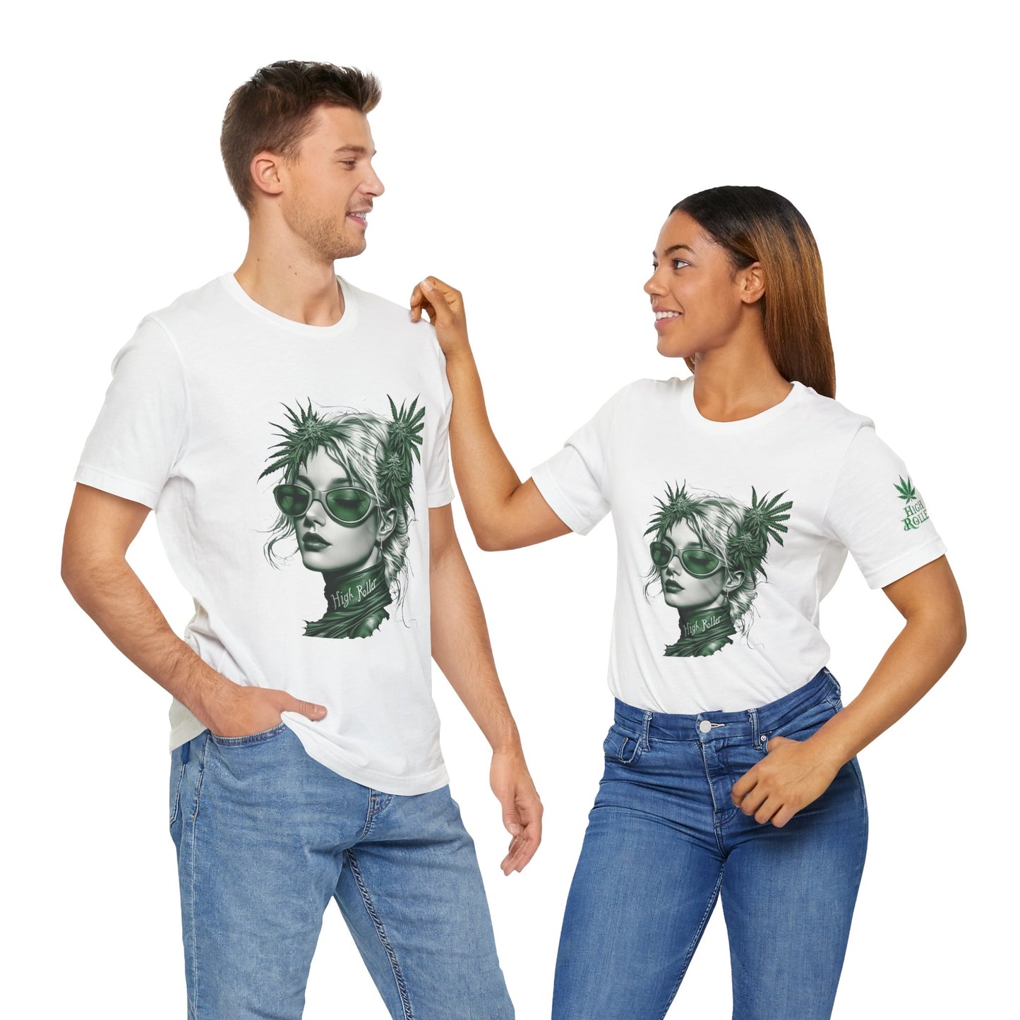 HIGH ROLLER CANNABIS GODDESS T-SHIRT