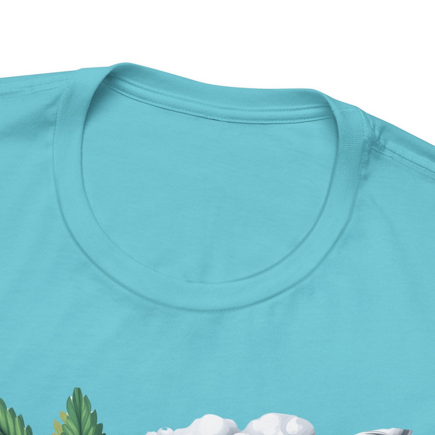 Vision Quest T-Shirt - Premium Airlume Cotton Cannabis Goddess Psychedelic Art Tee