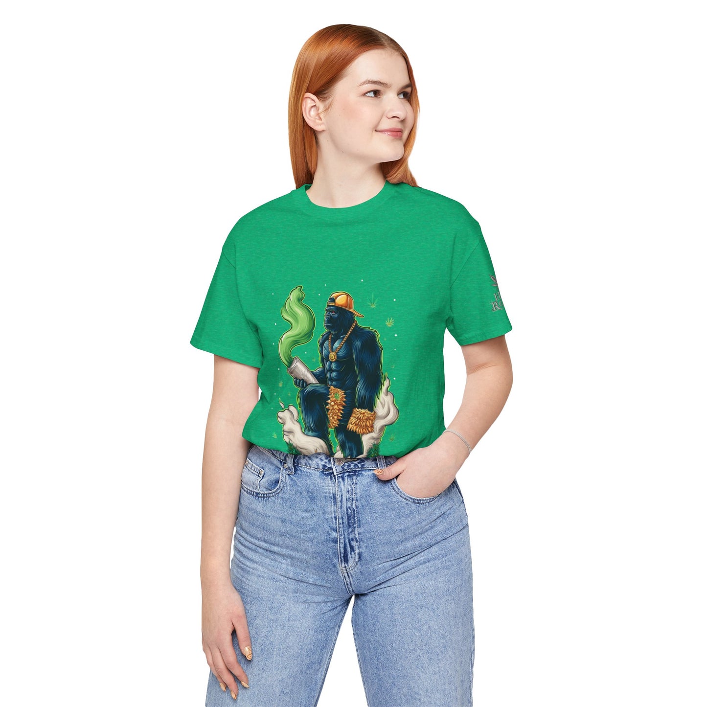 Bigfoot Cannabis Scholar T-Shirt - Premium Sasquatch 420 Lifestyle Apparel