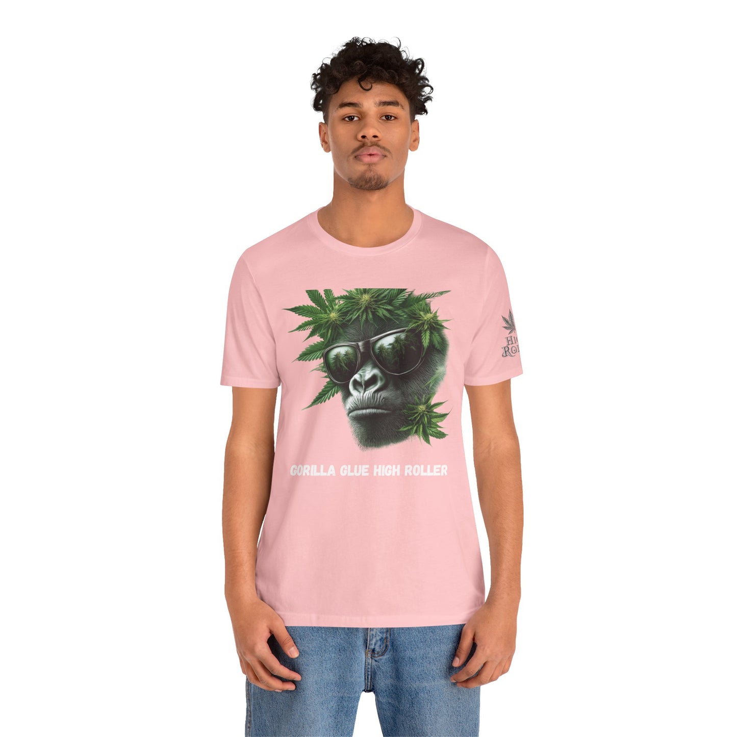 Gorilla Glue Elite Tee - Premium Airlume Cotton Cannabis Strain Culture Black Shirt