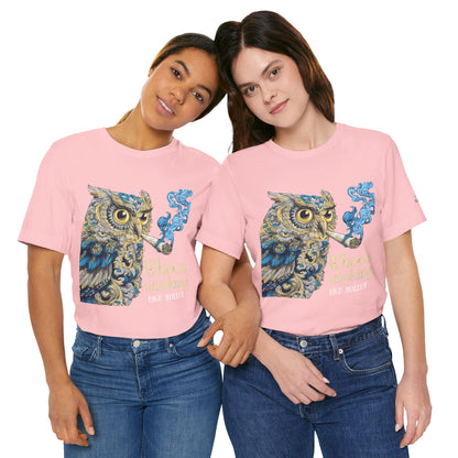 WHOOS SMOKING™ | PREMIUM WISDOM CANNABIS TEE