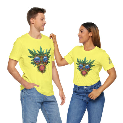 Third Eye Vision T-Shirt - Premium Airlume Cotton Cannabis Kaleidoscope Art Tee