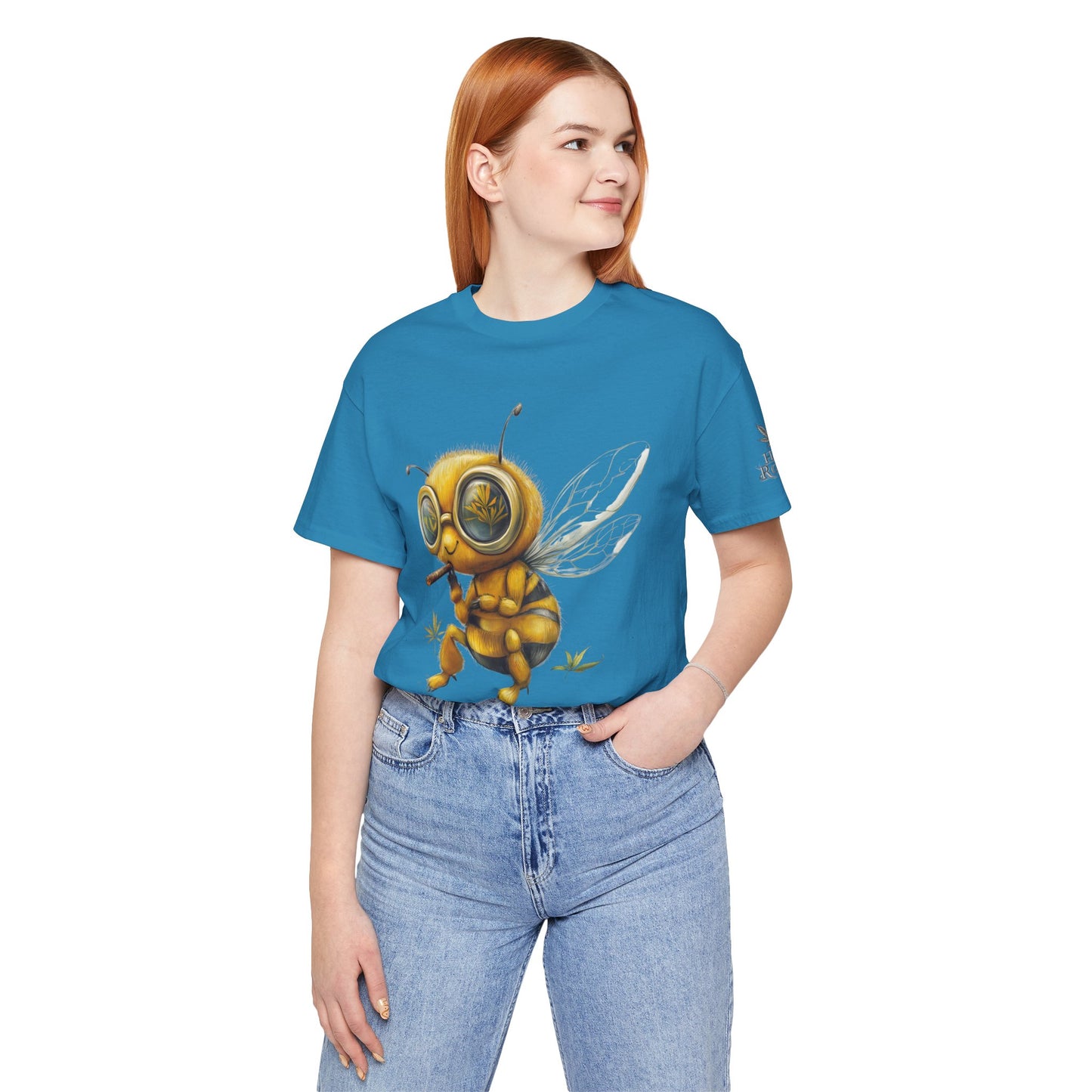 Could I BEE Any Higher - Funny Cannabis Bee 420 Unisex T-Shirt"