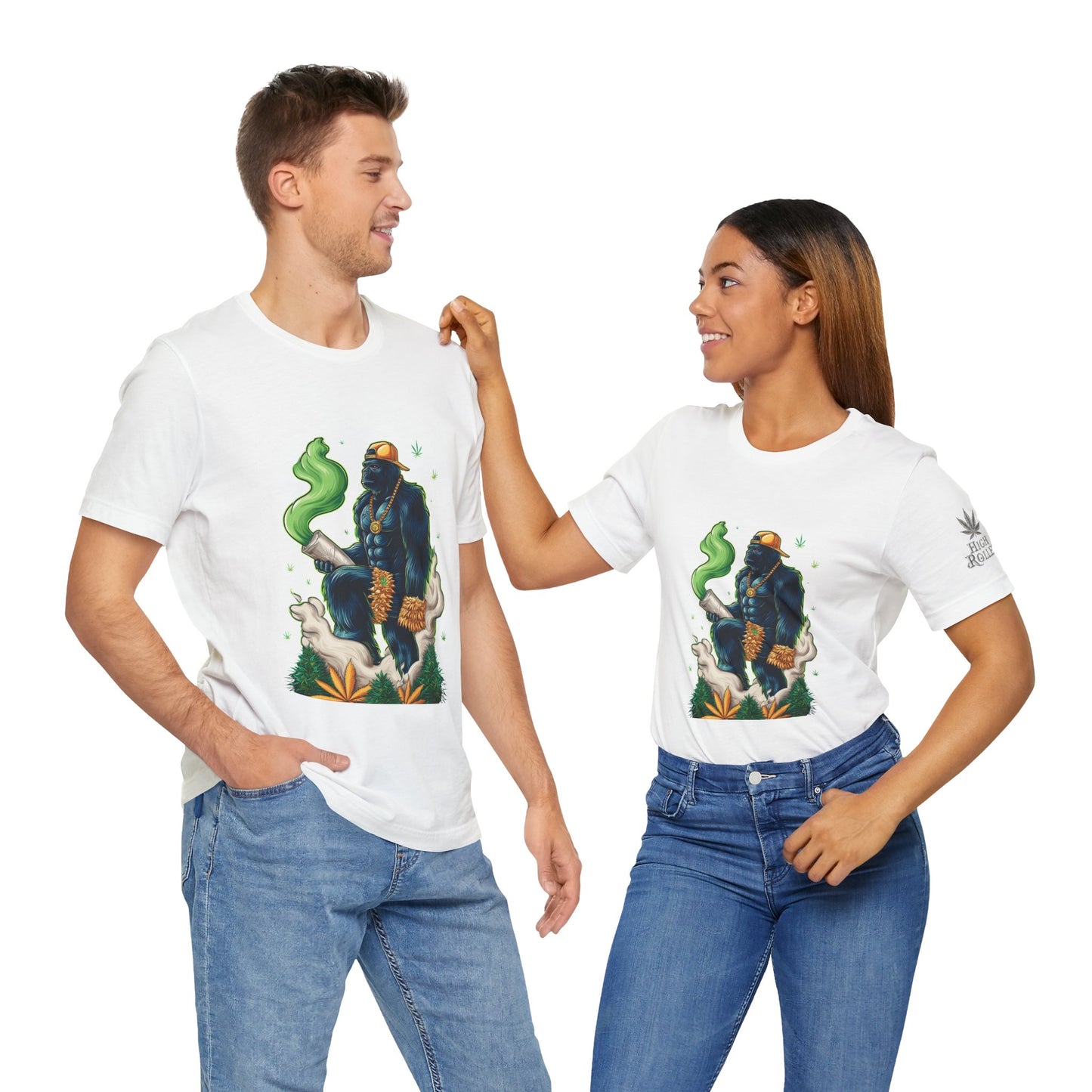 Bigfoot Cannabis Scholar T-Shirt - Premium Sasquatch 420 Lifestyle Apparel