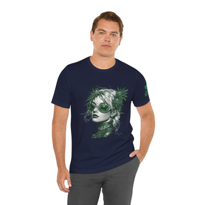 HIGH ROLLER CANNABIS GODDESS T-SHIRT