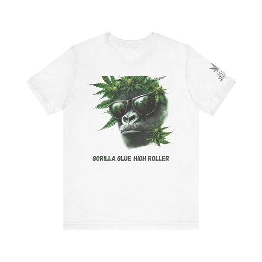 Gorilla Glue Cannabis Tee - Strain Culture Art Design | High Roller