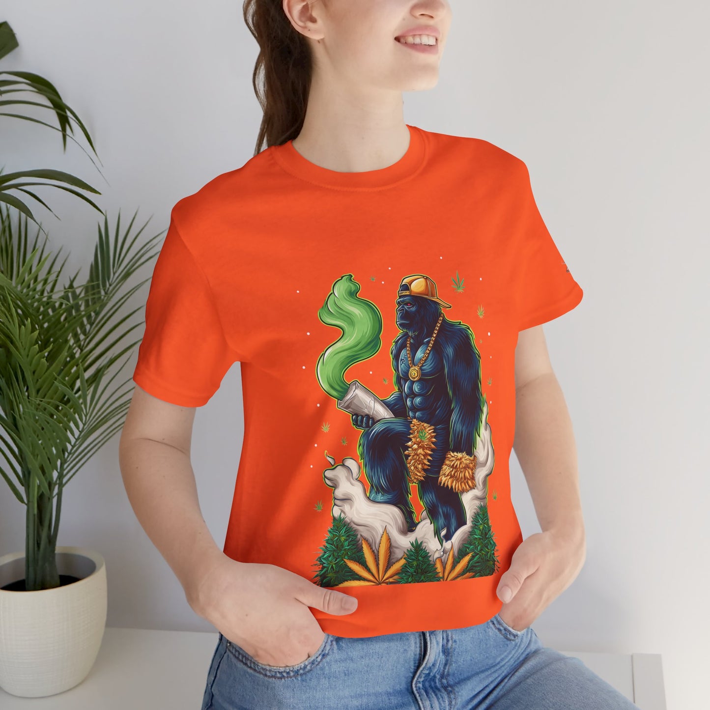 Bigfoot Cannabis Scholar T-Shirt - Premium Sasquatch 420 Lifestyle Apparel