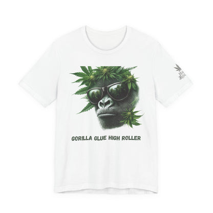 Gorilla Glue Cannabis Tee - Strain Culture Art Design | High Roller
