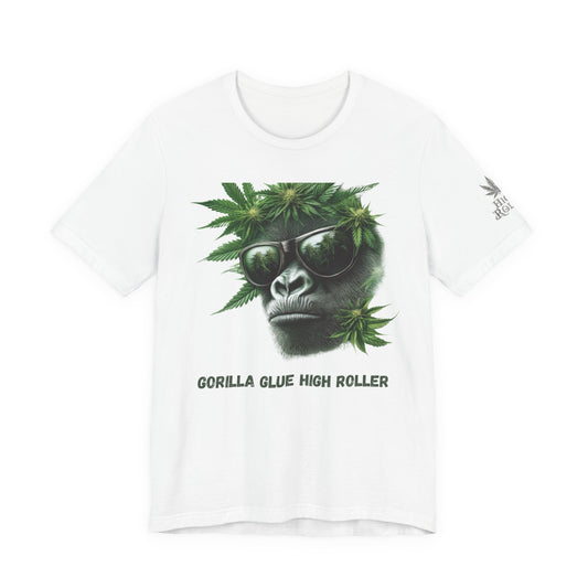 Gorilla Glue Cannabis Tee - Strain Culture Art Design | High Roller