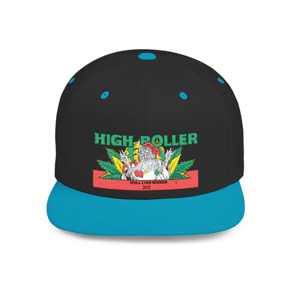 HIGH ROLLER Cannabis Culture Snapback Cap
