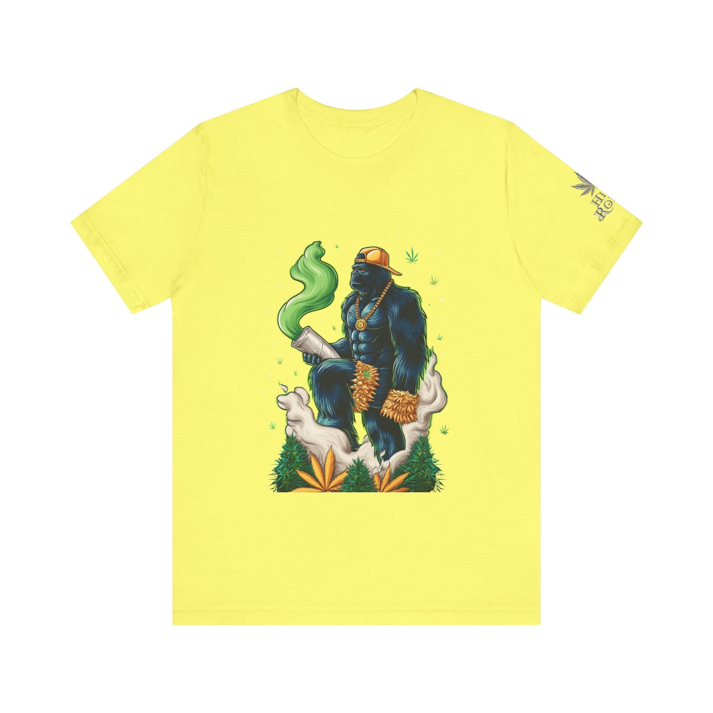 Bigfoot Cannabis Scholar T-Shirt - Premium Sasquatch 420 Lifestyle Apparel