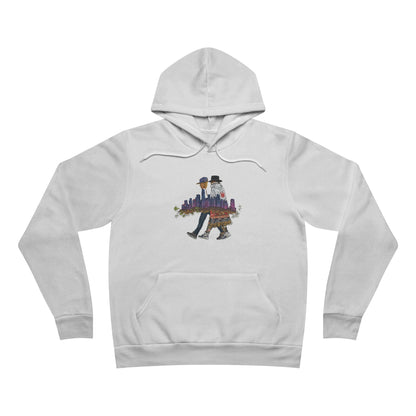 Urban Cannabis Walkers - City Skyline 420 Unisex Pullover Hoodie