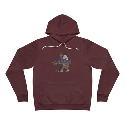 Urban Cannabis Walkers - City Skyline 420 Unisex Pullover Hoodie