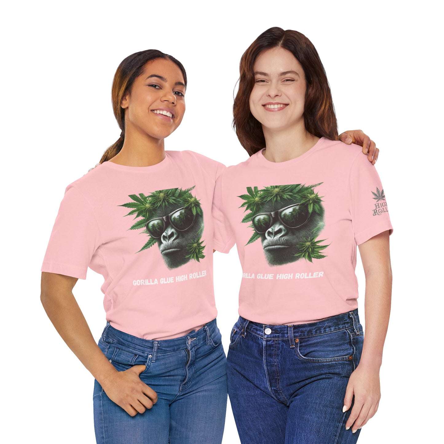 Gorilla Glue Elite Tee - Premium Airlume Cotton Cannabis Strain Culture Black Shirt