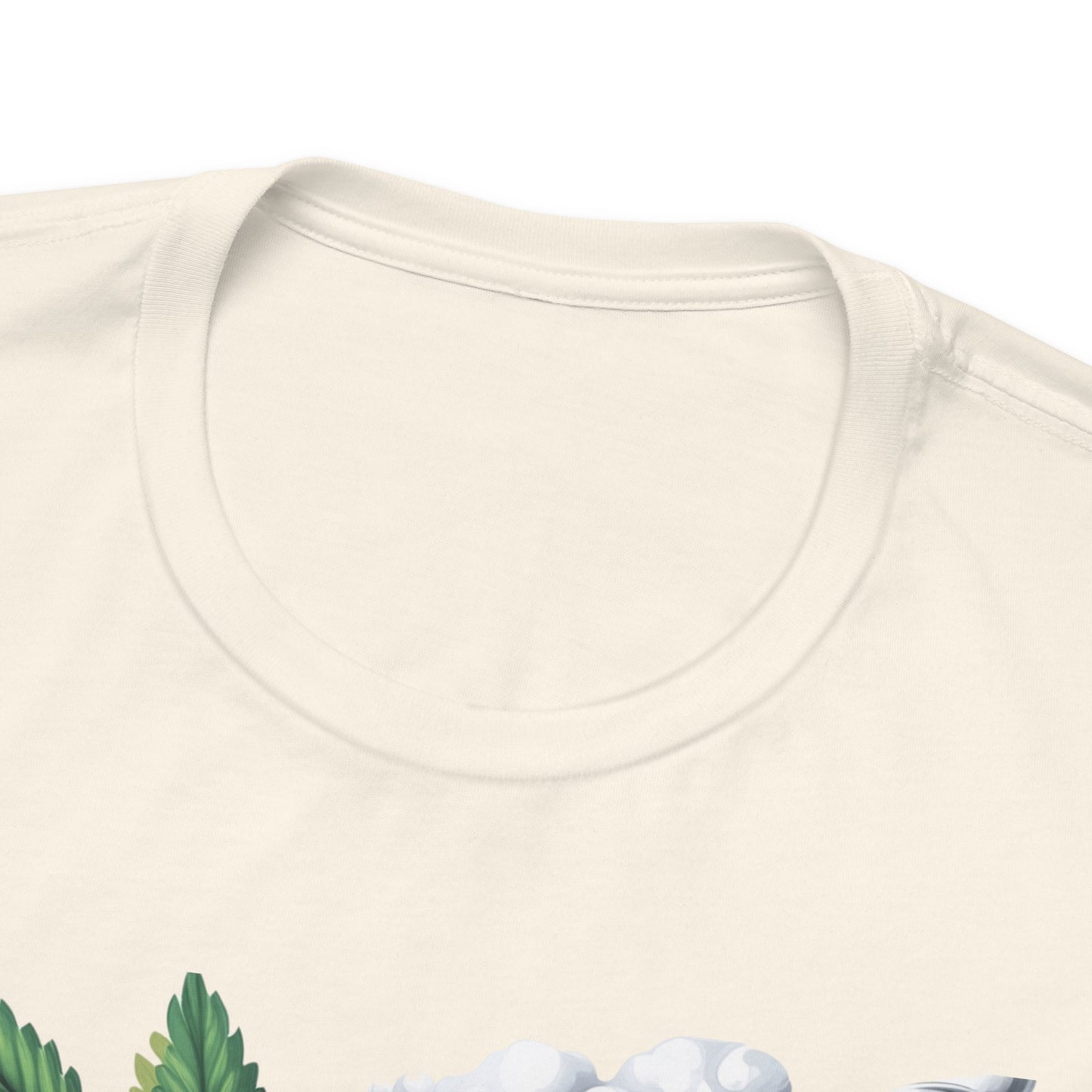 Vision Quest T-Shirt - Premium Airlume Cotton Cannabis Goddess Psychedelic Art Tee