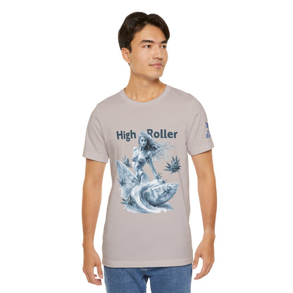 Cannabis Goddess Tee - Feminine Beauty Art Design | High Roller