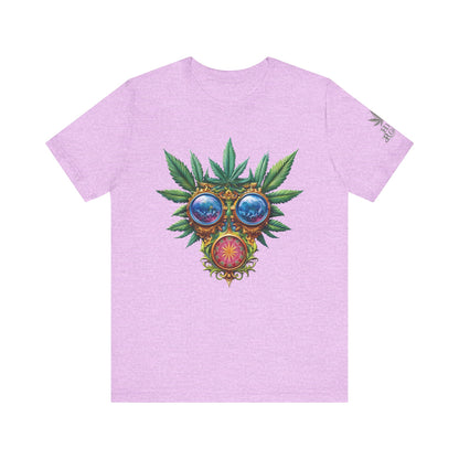 Third Eye Vision T-Shirt - Premium Airlume Cotton Cannabis Kaleidoscope Art Tee